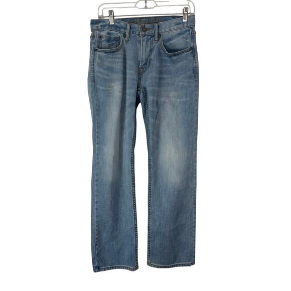 American Eagle Core Flex Jeans‎ Mens 28x30 Light Wash Stretch Comfort Denim Blue - Picture 1 of 8